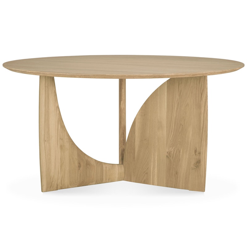 Geometric Dining Table Ø150 cm, Oak