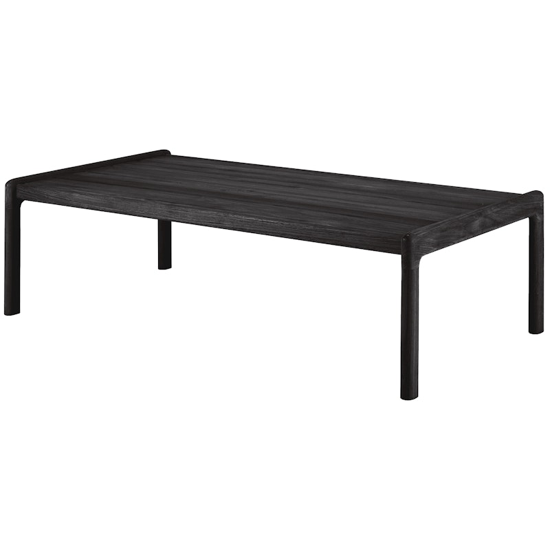 Jack Outdoor Coffee Table 65x120 cm, Black Varnished Teak