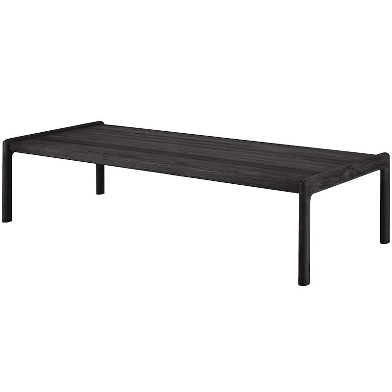 Jack Outdoor Coffee Table 65x150 cm, Black Varnished Teak