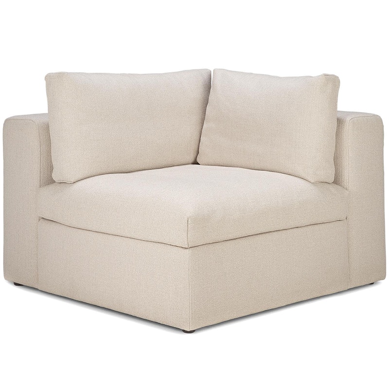 Mellow Sofa Corner Piece, Off-white