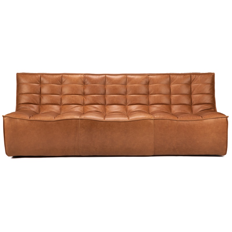 N701 Sofa, Old saddle 3-Seater