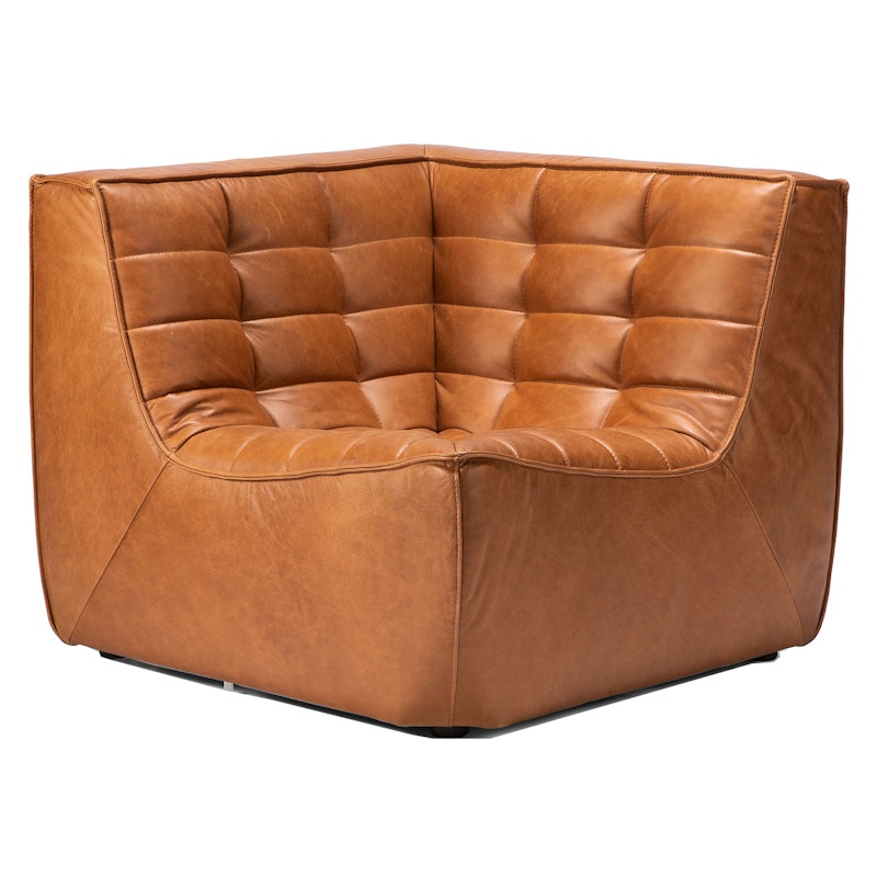 N701 Corner Sofa, Old saddle