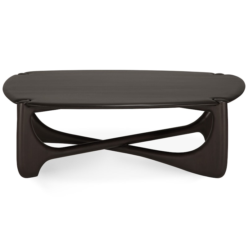 PI Coffee Table Pebble, Mahogany