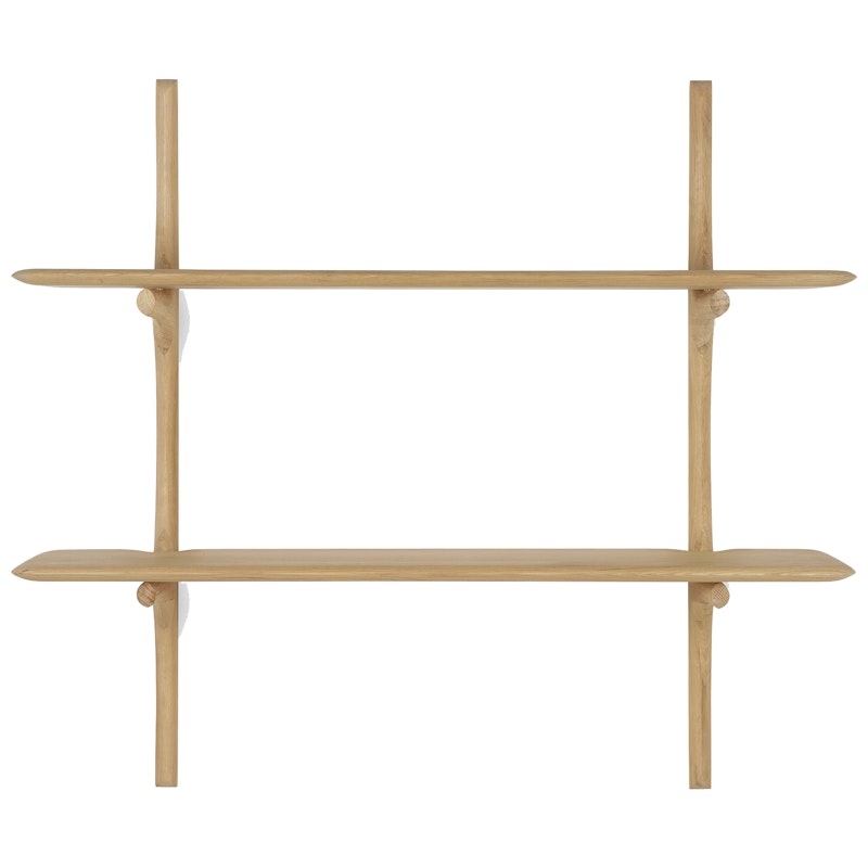 PI Shelf Oak, 2 Shelves