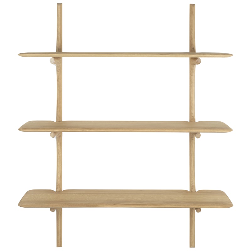 PI Shelf Oak, 3 Shelves