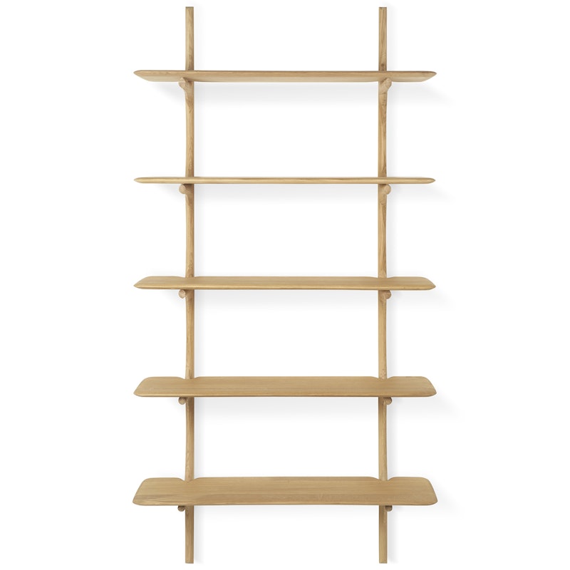 PI Shelf Oak, 5 Shelves