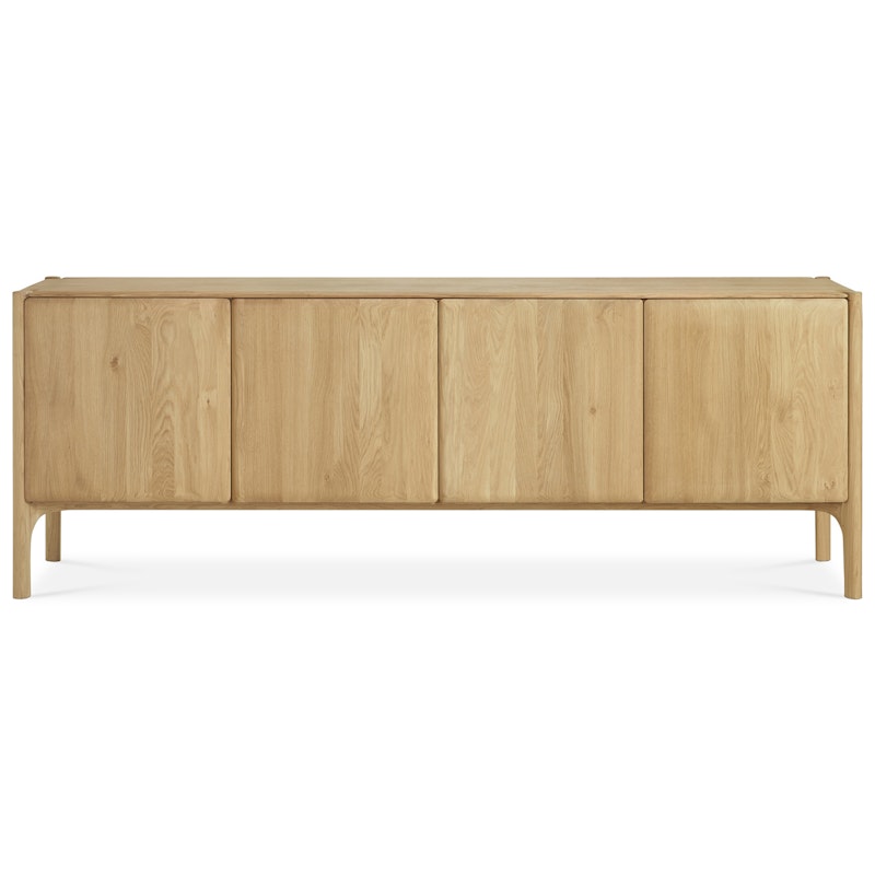 PI Sideboard With 4 Doors, Oak