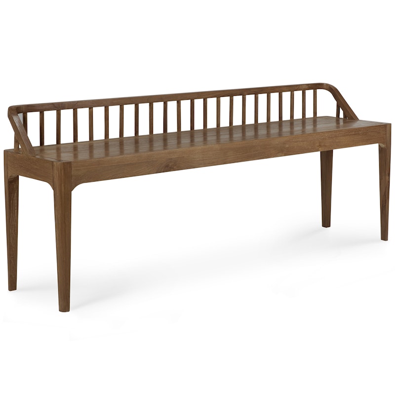 Spindle Bench, Teak