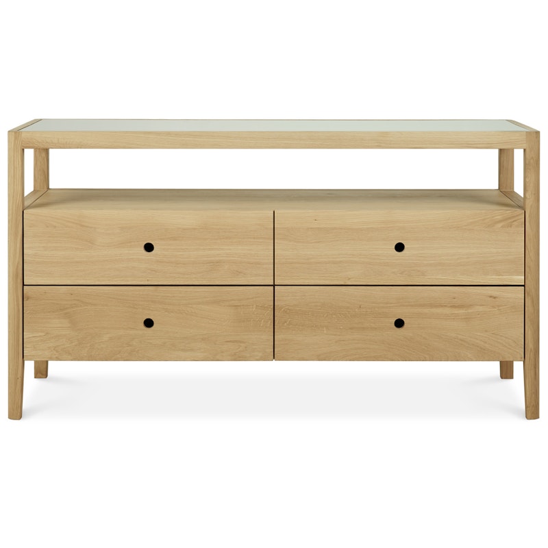 Spindle Chest Of Drawers, Oak