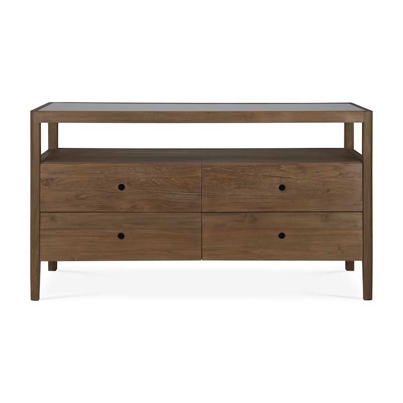 Spindle Chest Of Drawers, Teak