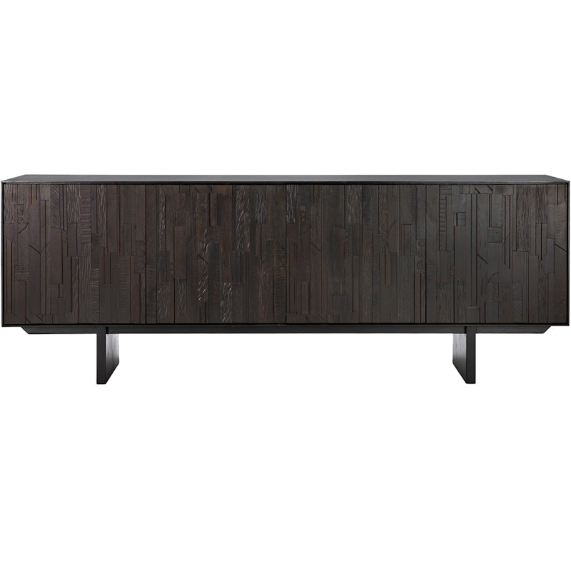 Teak Mosaik Sideboard, Four Doors