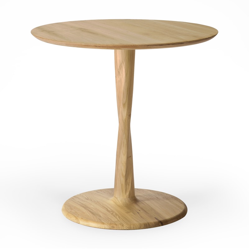Torsion Table Ø70x69 cm, Oak