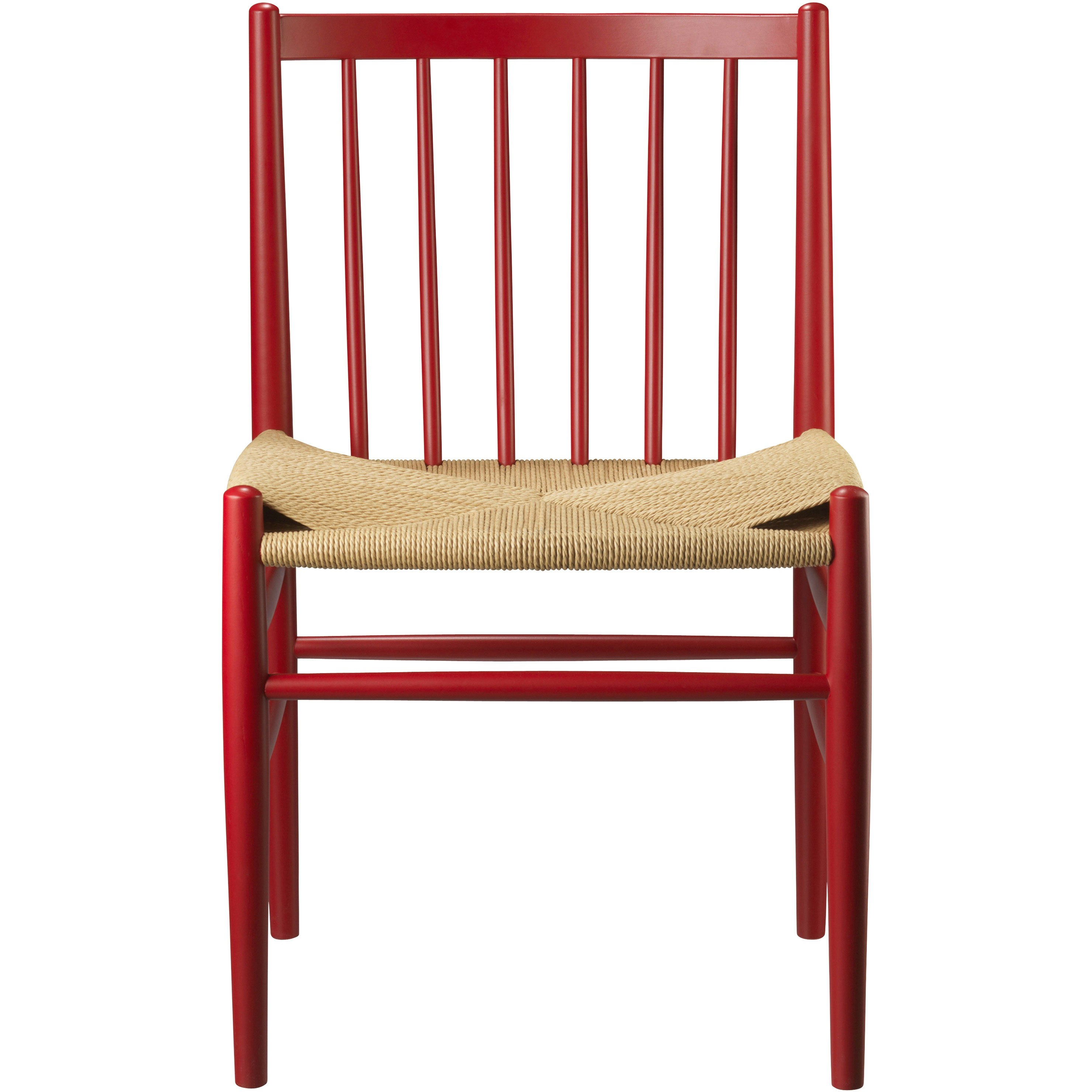 J80 Chair, Ruby Red from FDB Møbler | RoyalDesign