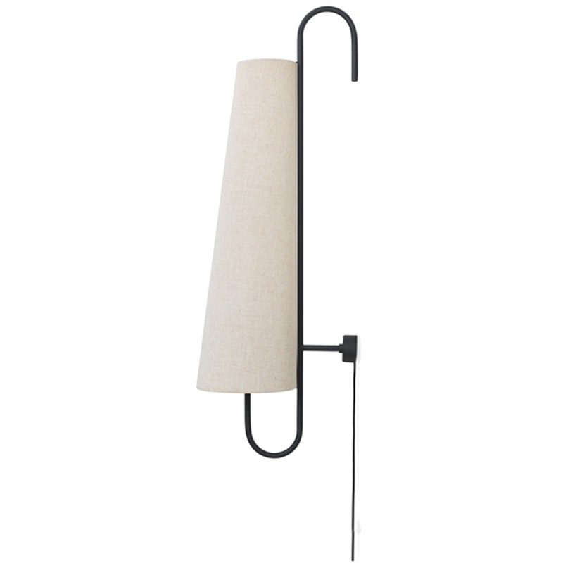 Ancora Wall Lamp, Natural/Black