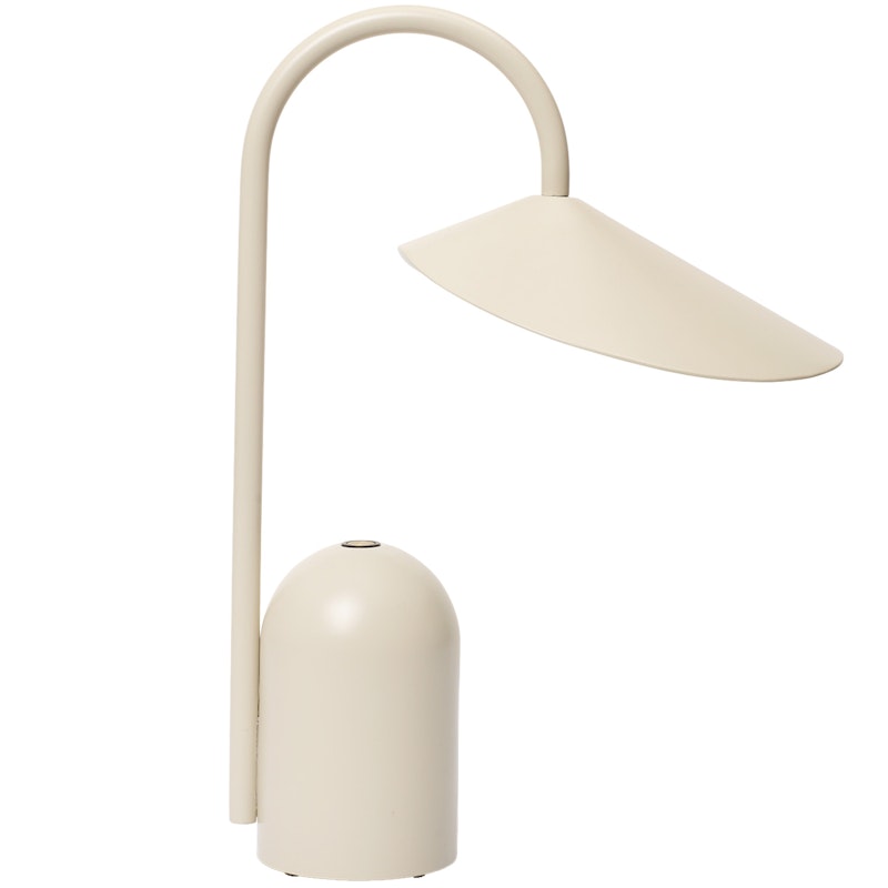 Arum Portable Table Lamp 30 cm, Cashmere