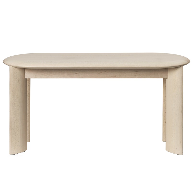 Bevel Bench, White Oiled Beech