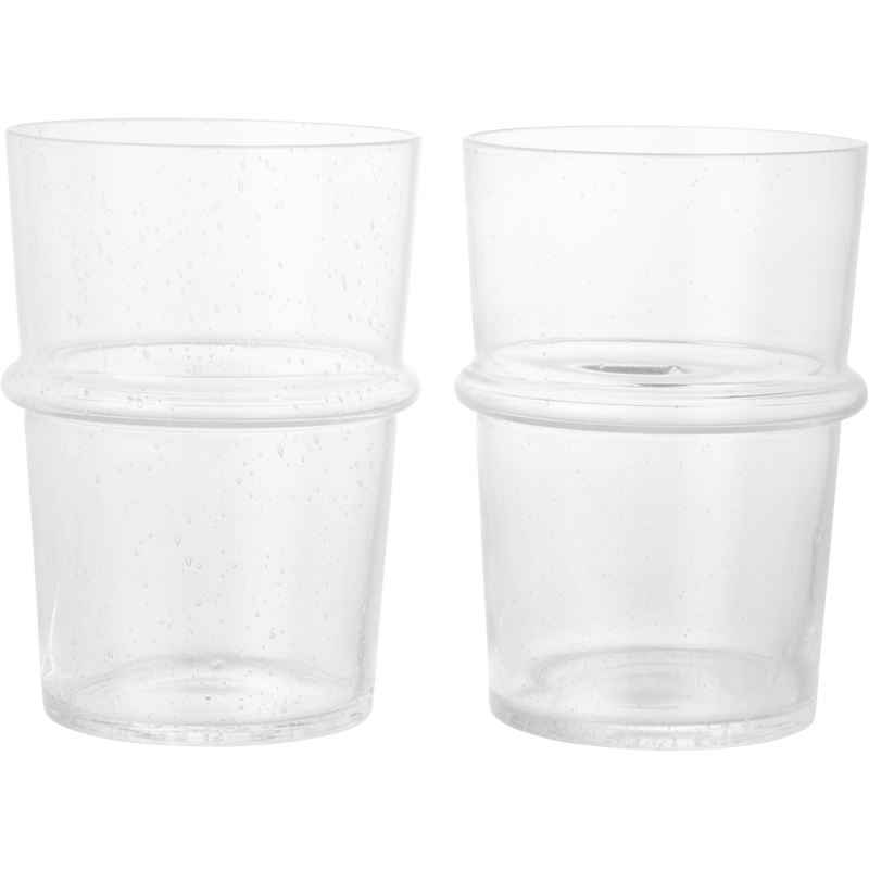 Boya Glass Tall 2-pack, Clear