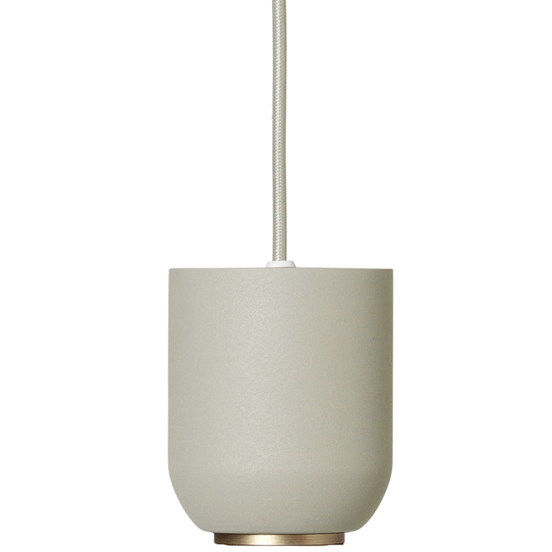 Collect Bell Pendant, Light Grey