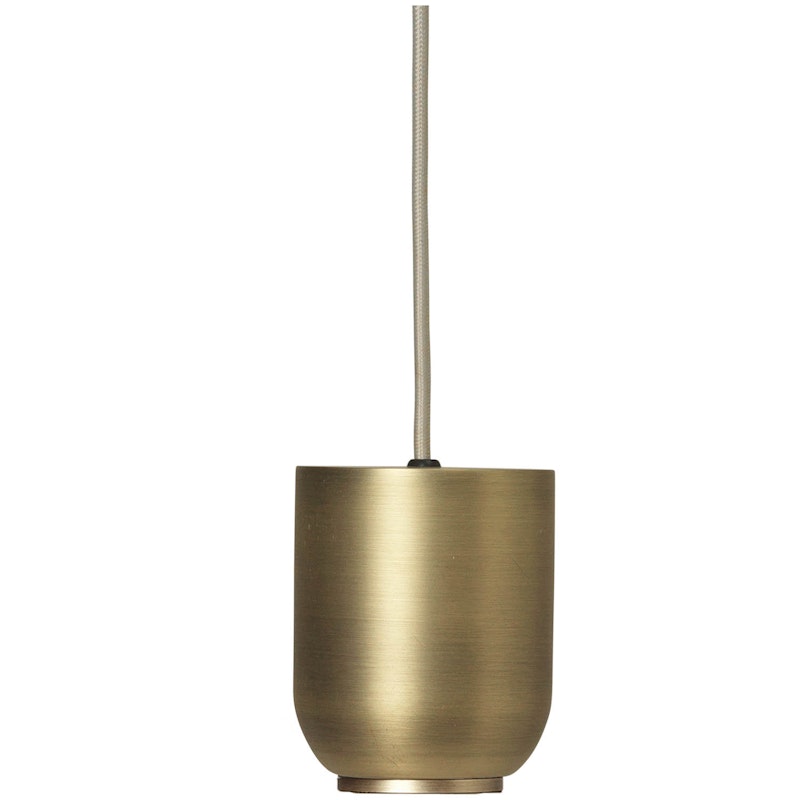 Collect Bell Pendant, Brass