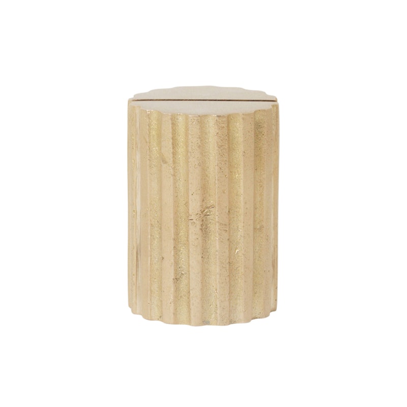 Column Card Holder, Brass