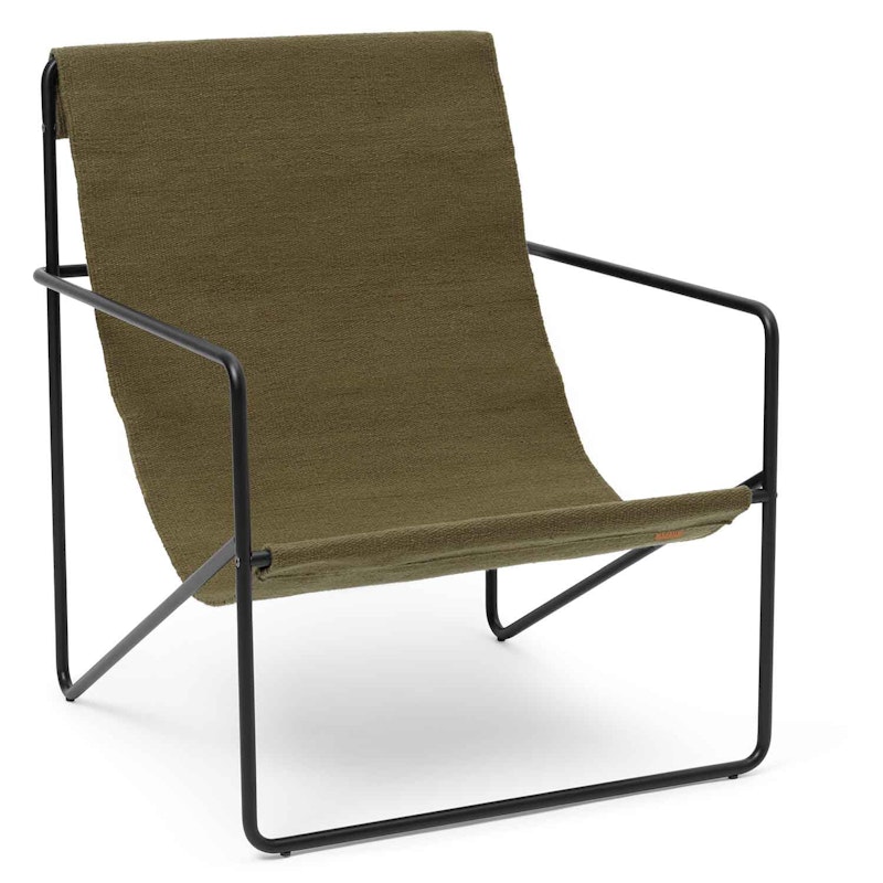 Desert Lounger, Black / Olive