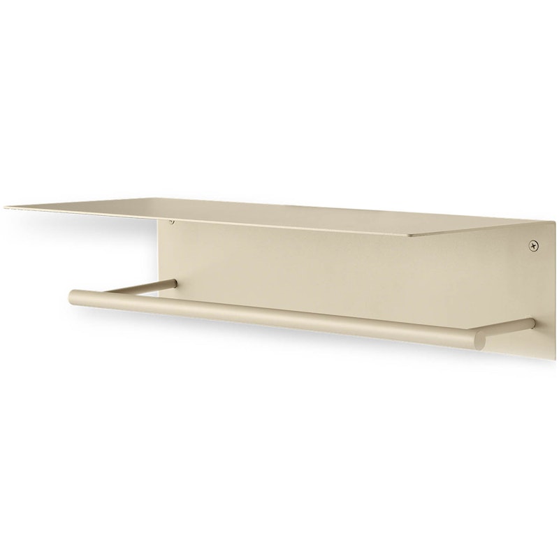 Dora Towel Bar With Shelf, Cashmere