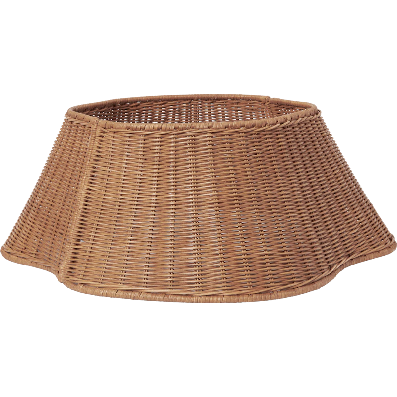 Drape Tree Skirt Braided, Natural