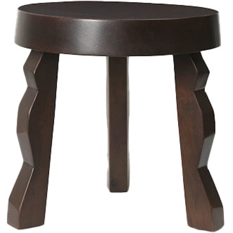 Faye Stool, Dark Brown