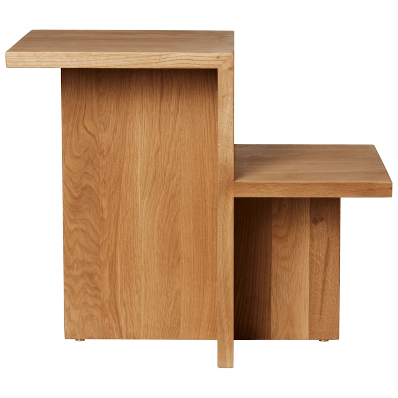 Distinct Side Table, Natural Oak