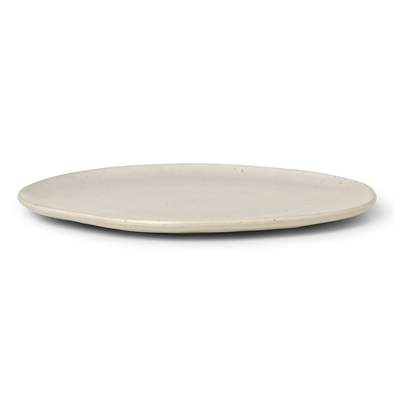 Flow Plate Ø27 cm, Off-white