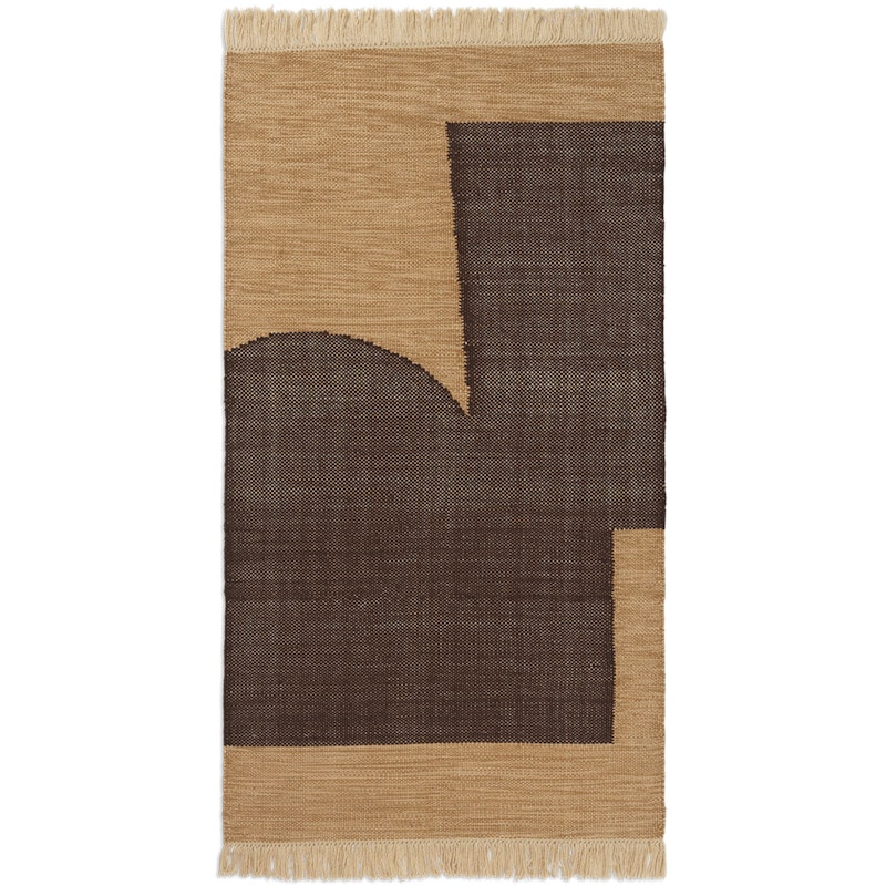 Forene Rug 80x140 cm, Tan/chocolate