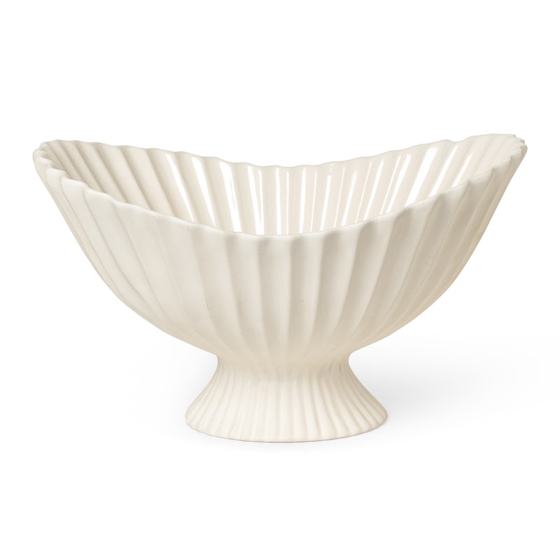 Fountain Centrepiece Bowl, Off-white