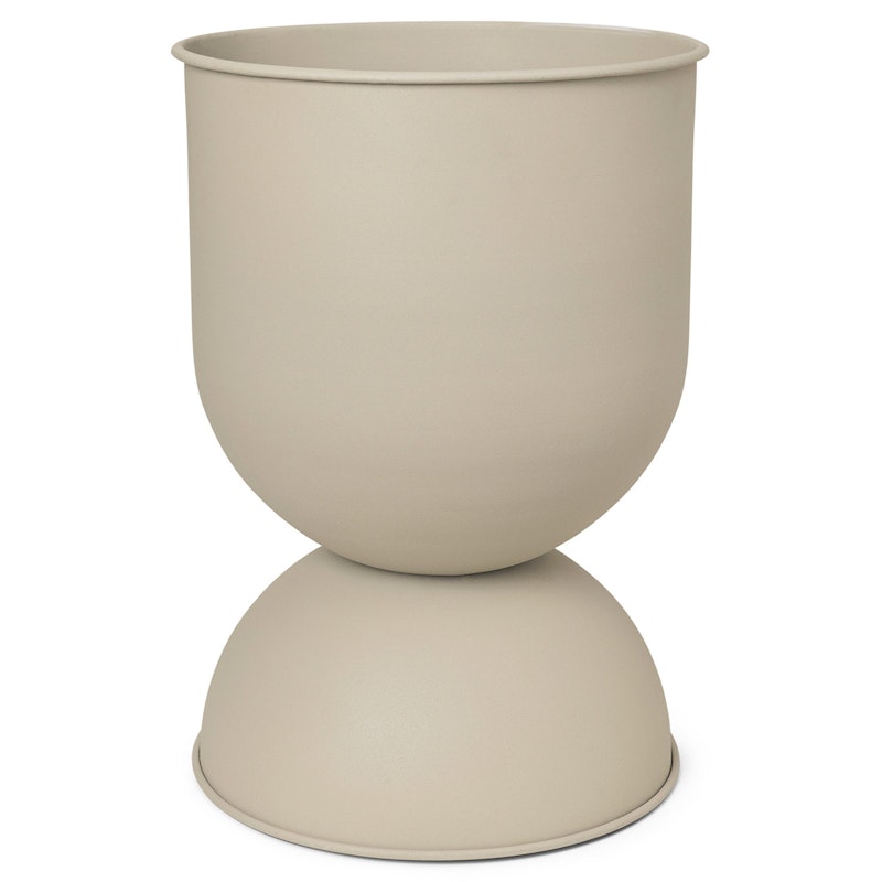 Hourglass Pot Cashmere, 59 cm