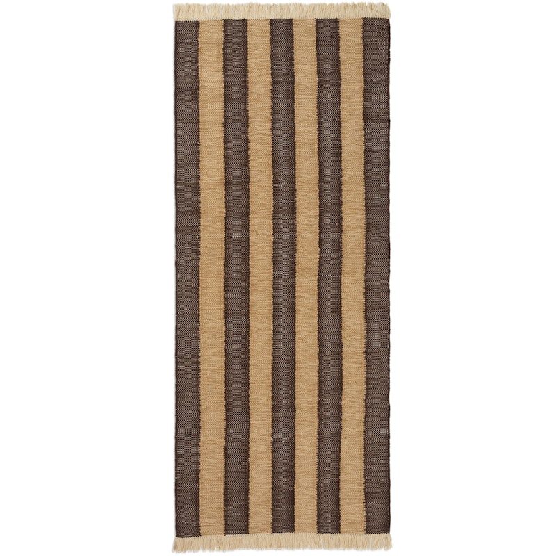 Ives Rug 80x200 cm, Tan/chocolate