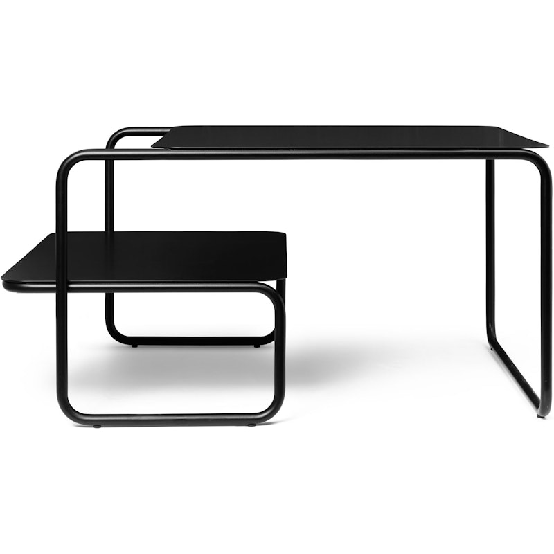 Level Coffee Table 79x60 cm, Black