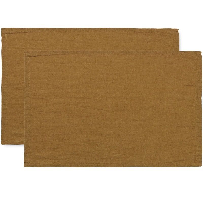 Placemat Linen 2-pack, Tapenade