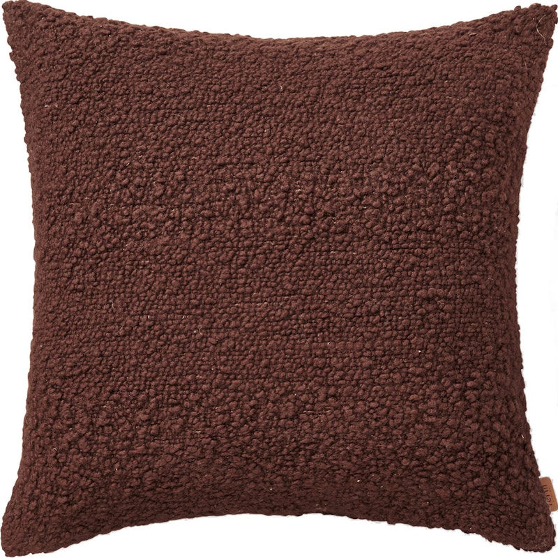 Moor Cushion Cover 50x50 cm, Dark Pecan