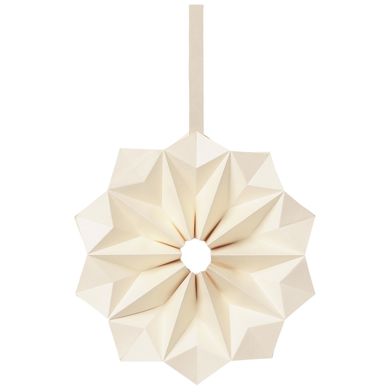 Sun Christmas Star 28 cm, Off-white