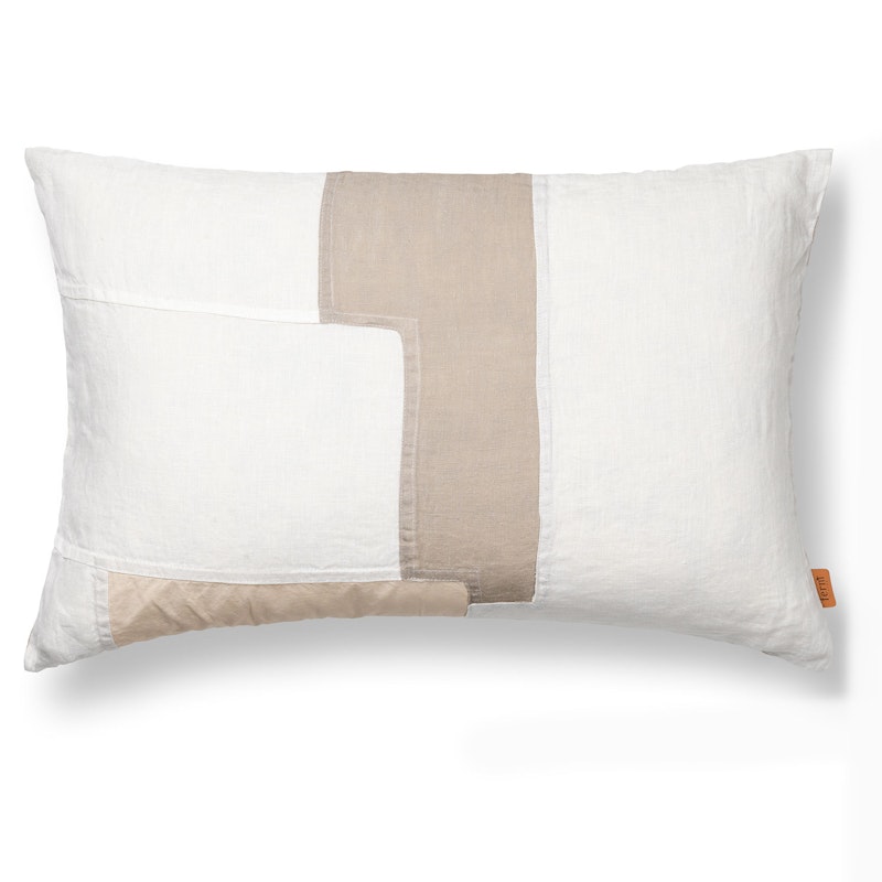 Fashion white rectangle cushion