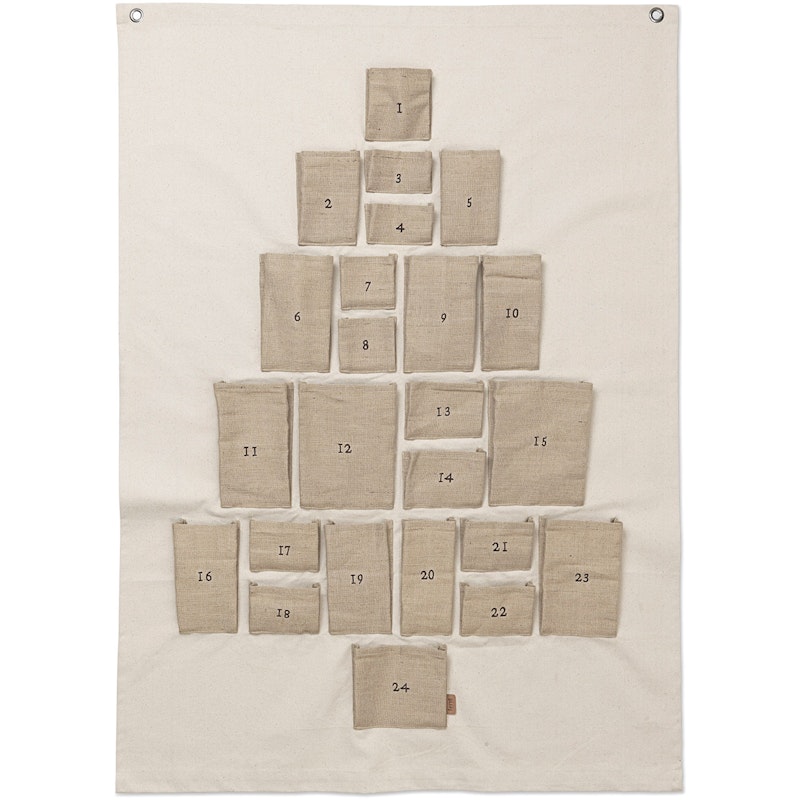 ferm LIVING Pine Christmas Calendar mini