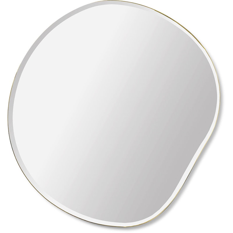 Pond Wall Mirror 52x50 cm, Brass