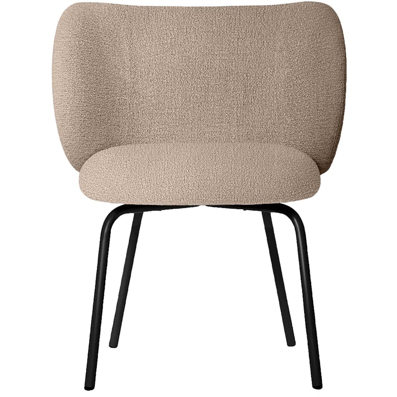 Rico Dining Bouclé Chair, Sand