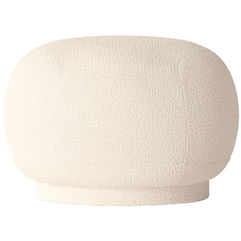 Rico Pouf Wool Boucle- Off-White Pouf