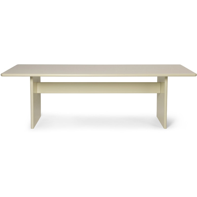 Rink Table Eggshell, 90x240 cm