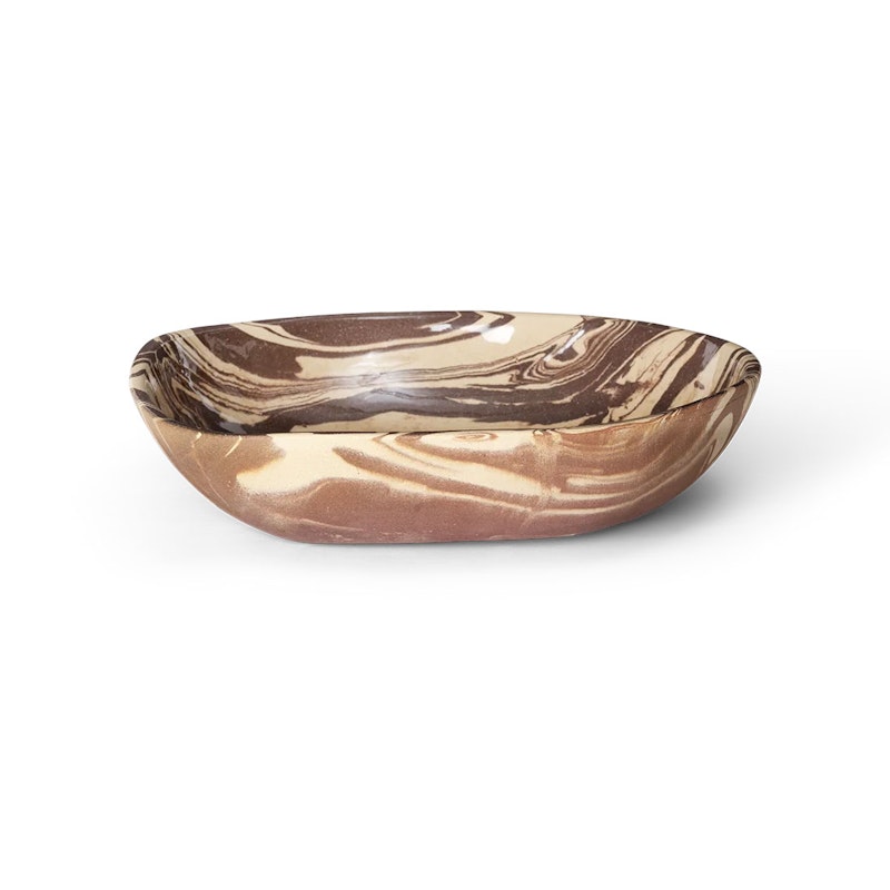 Ryu Bowl Sand / Brown, 28 cm