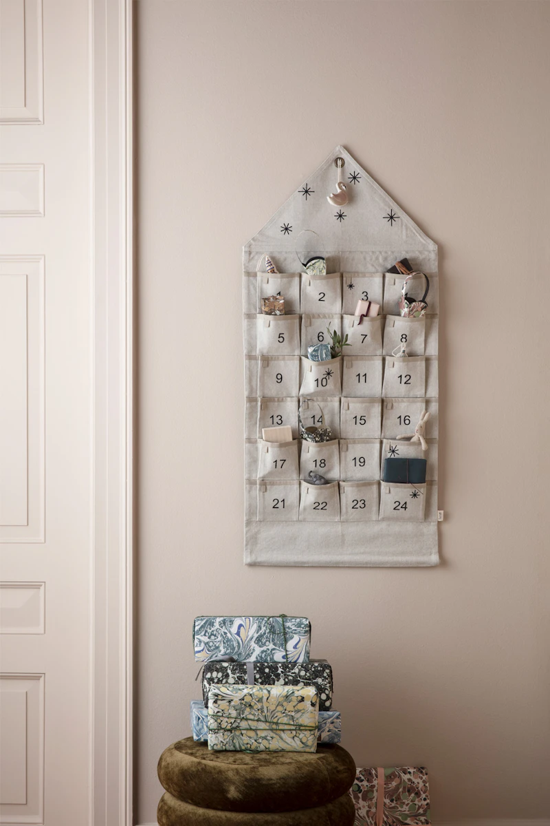 Star Advent Calendar, Sand from Ferm Living | RoyalDesign