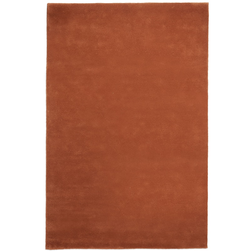 Stille Tufted Rug 160x250 cm, Red Brown