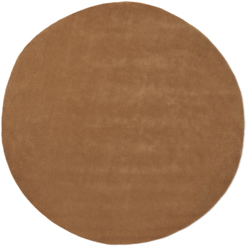 Stille Tufted Rug Ø240 cm, Toffee