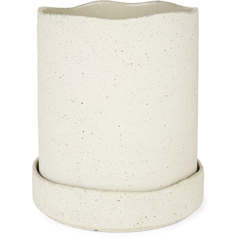 Uneru Pot 16 cm, White