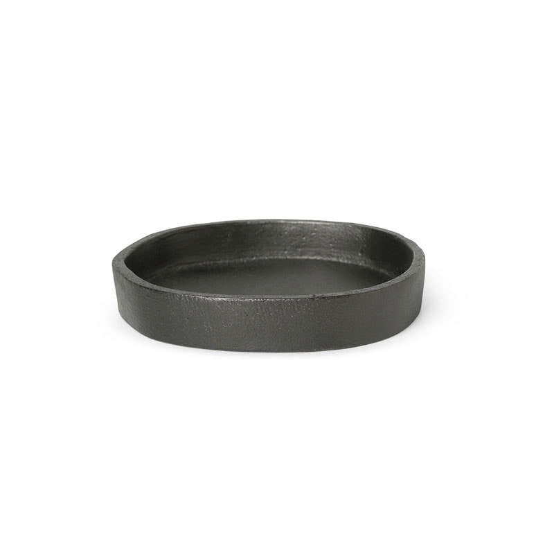 Yama Tray Blackened Aluminium 8,9x8,3 cm